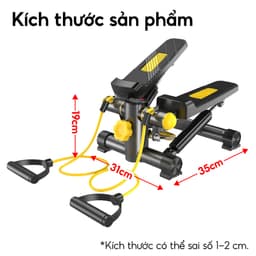 Thumbnail Máy chạy bộ thể dục tại nhà MSP 200 TẶNG KÈM DÂY KÉO - Nâng cao sức khỏe - Yellow 2