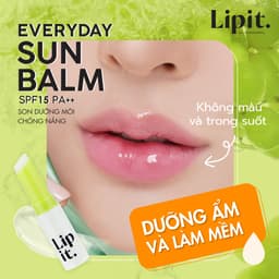 Thumbnail Son Dưỡng Môi Chống Nắng LIP IT Everyday Sun Balm SPF15 PA++ # Green Grape 3g 4