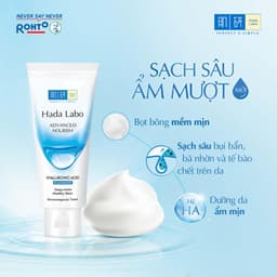 Thumbnail Combo làm sạch dưỡng ẩm: Sữa rửa mặt Hada Labo Advanced Nourish 80g + Nước tẩy trang dưỡng ẩm 240ml 2