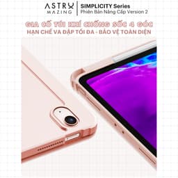 Thumbnail Bao da DIY D02 lưng kính chống ố vàng dành cho iPad DIY V2 AstroMazing - Case cho Pro 11 Air 4 5 Gen 9 4
