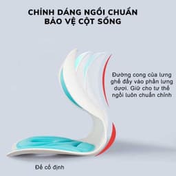 Thumbnail Ghế Công Thái Học Văn Phòng Chính Hãng Amalife Chống Gù Lưng Chống Mỏi Cột Sống Cho Trẻ Em Học Sinh Người Lớn 4