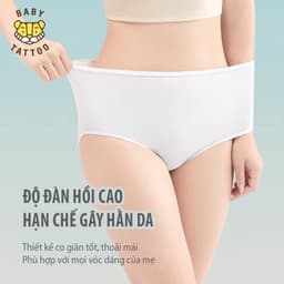 Thumbnail Quần Lót Giấy BABY TATTOO, Quần Lót Sử Dụng 1 Lần Cho Chị Em Phụ Nữ Và Mẹ Bầu 2