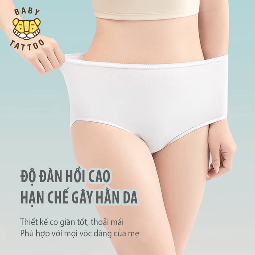 Ảnh Quần Lót Giấy BABY TATTOO, Quần Lót Sử Dụng 1 Lần Cho Chị Em Phụ Nữ Và Mẹ Bầu 2