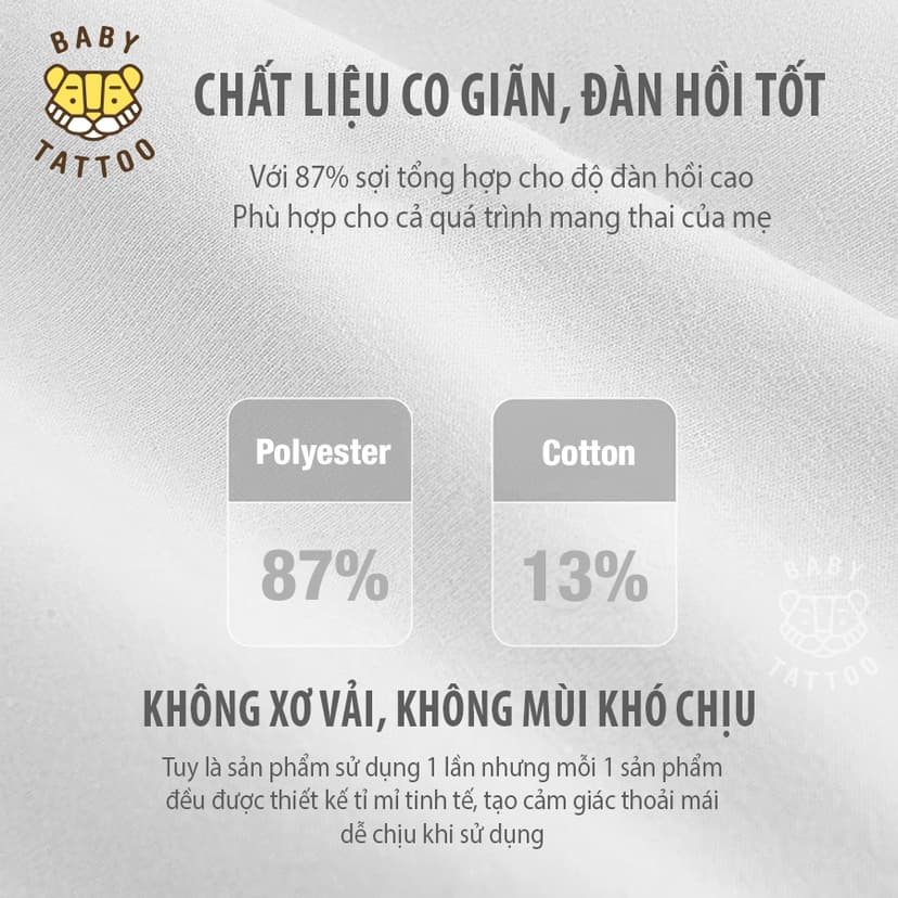 Ảnh Quần Lót Giấy BABY TATTOO, Quần Lót Sử Dụng 1 Lần Cho Chị Em Phụ Nữ Và Mẹ Bầu 4