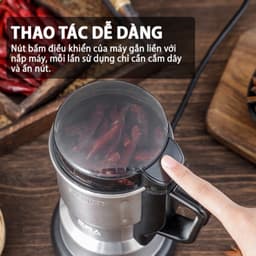 Thumbnail Máy Xay Hạt Khô, Xay Bột, Gia Vị, Cà Phê Đa Năng Công Suất 250-300W 6 - 8 Lưỡi Dao Cực Bén Cối Inox Chính Hãng Amalife 2