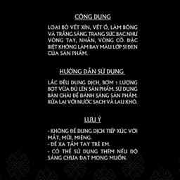 Thumbnail Nước rửa bạc dạng bọt HeliSilver - dung dịch làm sáng trang sức bạc xi đen Helios Original 4