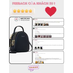 Thumbnail Balo Nữ Mini FOREVER YOUNG Đi Học Đeo Vai Đeo Chéo Da Mềm Nhiều Ngăn Đẹp PL04 2