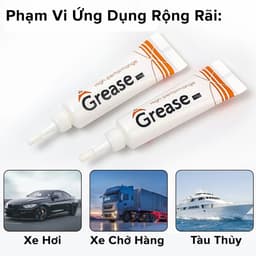 Thumbnail Mỡ Bôi Trơn Chịu Nhiệt Chống Mài Mòn Xe Đạp, Tuýp Grease Bò Dưỡng Sên Bánh Răng Guồng Câu Cá Chịu Nhiệt 10g Hãng Amalife 2