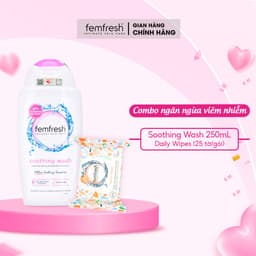 Thumbnail Comnbo Tiện Lợi Hỗ Trợ Các Vấn Đề Vùng Kín Giúp Sạch, Thơm, Tươi Mới 250ml ( DDVS Soothing + Khăn ướt 10 tờ/gói) 1