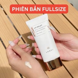 Thumbnail Sữa chống nắng Lanci UV Milky Multi Protection & Brightening 50g làm sáng ngừa tia UV giúp bảo vệ da 2