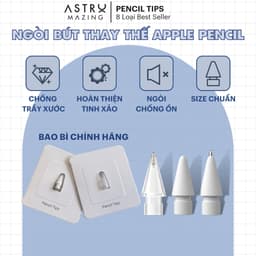 Thumbnail Đầu ngòi bút thay thế cao cấp AstroMazing cho bút Apple Pencil 1 và 2 1