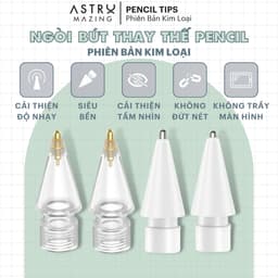 Thumbnail Ngòi AstroMazing thay thế cho Apple Pencil 1 2 cao cấp chống mòn cho paperlike 1