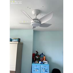 Thumbnail Quạt Trần Mini Cao Cấp | Quạt Trần Chung Cư | Chạy Êm Không Tiếng Động , Tiêu Chuẩn CE xuất Châu Âu 4