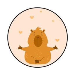 Thumbnail Giá đỡ điện thoại Unique Case in hình Capybara PSK018 1