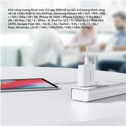 Thumbnail Củ sạc Nhanh JISULIFE X UGREEN 20W CD137 QC4.0 QC3.0| USB Type C| Sạc Nhanh PD 3