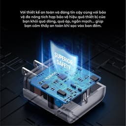 Thumbnail Củ sạc Nhanh JISULIFE X UGREEN 20W CD137 QC4.0 QC3.0| USB Type C| Sạc Nhanh PD 1