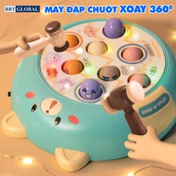 Thumbnail Đồ chơi đập chuột bằng cho bé xoay 360 độ BBT Global 1