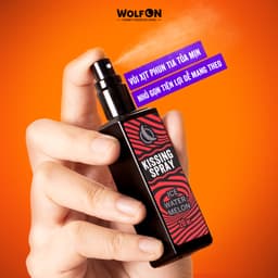 Thumbnail Xịt Thơm Miệng Kissing Spay Wolf ON Hương Trái Cây Bạc Hà Thơm Mát Sảng Khoái Nhỏ Gọn 20ml Gemhome 3