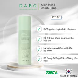 Thumbnail Tinh chất dưỡng da cho nam cao cấp DABO FOR MEN BLACK CALMING FORCE ALL IN ONE FLUID 120ML 2