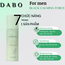 Thumbnail Tinh chất dưỡng da cho nam cao cấp DABO FOR MEN BLACK CALMING FORCE ALL IN ONE FLUID 120ML 4