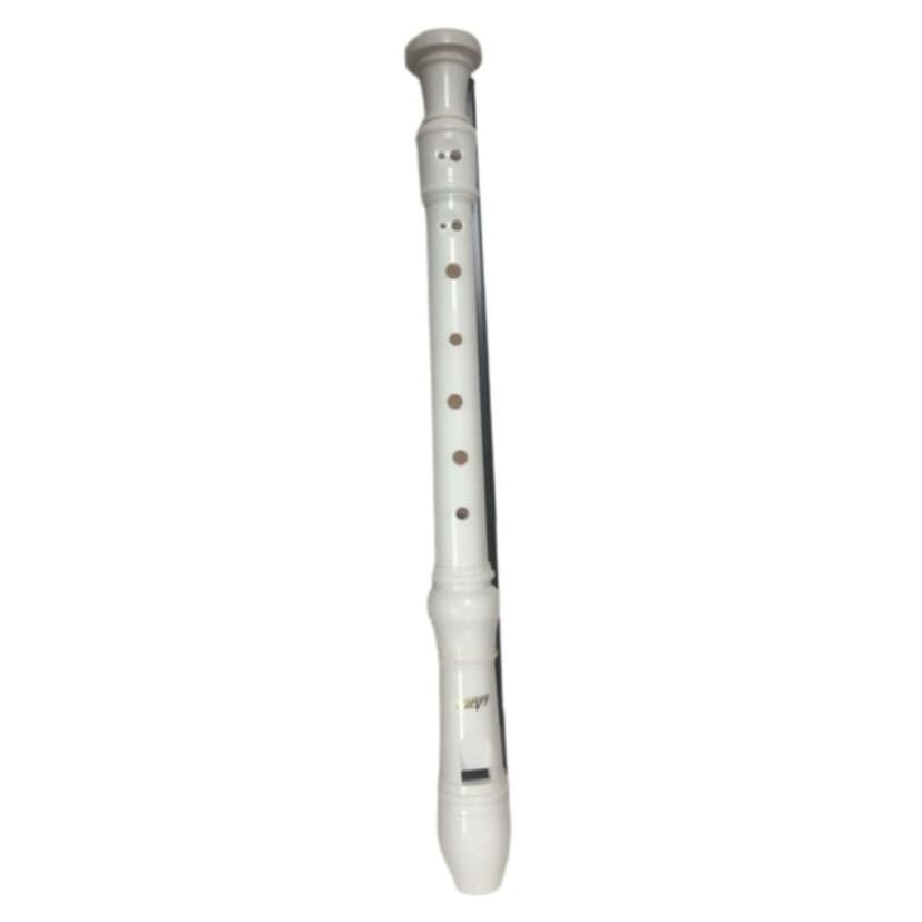 Ảnh Sáo Recorder Lazer LB-339A, thiết kế thế bấm Baroque màu trắng - Việt Thương Music 2