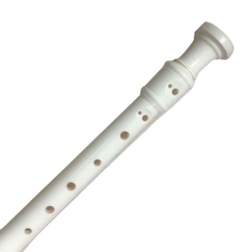 Ảnh Sáo Recorder Lazer LB-339A, thiết kế thế bấm Baroque màu trắng - Việt Thương Music 4