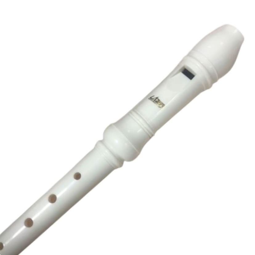 Ảnh Sáo Recorder Lazer LB-339A, thiết kế thế bấm Baroque màu trắng - Việt Thương Music 3