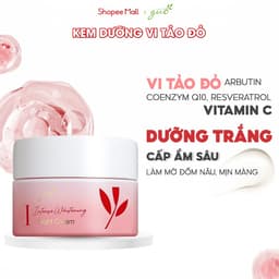 Thumbnail Kem Dưỡng Trắng Da Mặt Mờ Thâm Chống Lão Hóa Vi Tảo Đỏ Trắng Hồng Tự Nhiên GUO 30gr 2