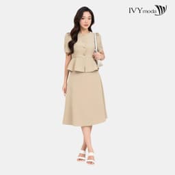 Thumbnail Chân váy xòe Rosalie IVY moda MS 30T0232 3