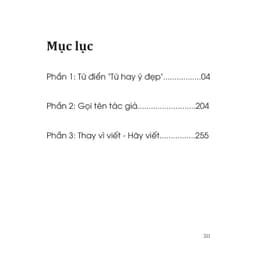 Thumbnail Sách Nâng cấp vốn từ, nâng tầm diễn đạt Version 2- Bộ từ điển từ hay ý đẹp, gọi tên tác giả 2