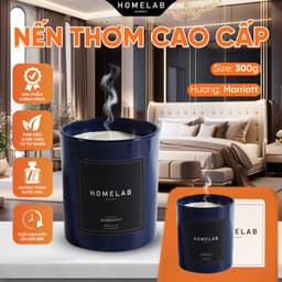 Thumbnail Nến thơm mùi khách sạn 5 sao MARRIOTT mùi hương sang trọng, tinh khiết 300g_HOMELAB 2