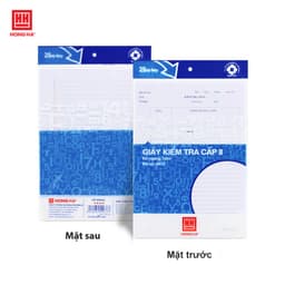 Thumbnail Giấy kiểm tra kẻ ngang Hồng Hà - 4933 4