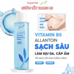 Thumbnail Nước Tẩy Trang B5 Làm Sạch Sâu, Làm Dịu, Cấp ẩm không cồn, không cay mắt dành cho mẹ bầu -  Calming Micellar Water GUO 2