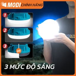 Thumbnail Bóng Đèn Năng Lượng Mặt Trời MODI SOLAR Tích Điện Có Thể Sạc Bằng Cổng USB 1