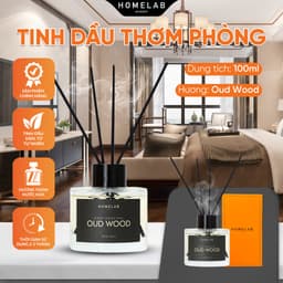 Thumbnail Tinh dầu thơm phòng mùi nước hoa OUD WOOD - TOMFORD, tinh dầu khuếch tán cấp mùi hương gỗ độc tôn 100ml_HOMELAB SCENT 2