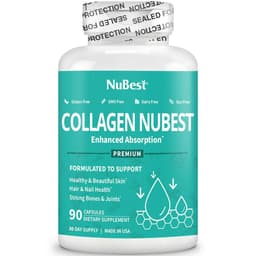 Thumbnail Collagen NuBest Bổ sung Collagen cho Da, Móng, Tóc Chắc Khỏe với Collagen Cao Cấp từ Hoa Kỳ - TPBVSK Collagen Thế Hệ Mới 1