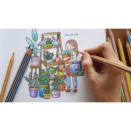 Thumbnail Sách - Tô Bình Yên Vẽ Hạnh Phúc (Sách Tô Màu Chữa Lành) - AZ 2