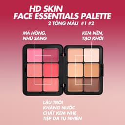 Thumbnail Bảng màu nền trang điểm tích hợp HD SKIN ESSENTIAL PALETTE 26.5g - Mới 2024 4