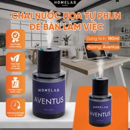 Thumbnail Chai nước hoa phòng phun tự động để bàn làm việc, bàn phòng khách & trong xe ôtô - Các mùi nước hoa niche - AI Automatic 4