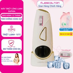 Thumbnail Máy triệt lông lạnh mini vĩnh viễn Lescolton Sapphire công nghệ mới nhất 2023 cảm giác dịu nhẹ, màn hình cảm ứng 1