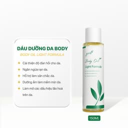 Thumbnail Dầu Rạn Da Giảm Ngứa Dưỡng Ẩm Cho Bà Bầu & Mẹ Sau Sinh Lỏng Nhẹ Thấm Nhanh - GUO Body Light Oil Fomular 4