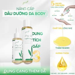 Thumbnail Dầu Rạn Da Giảm Ngứa Dưỡng Ẩm Cho Bà Bầu & Mẹ Sau Sinh Lỏng Nhẹ Thấm Nhanh - GUO Body Light Oil Fomular 3