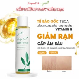 Thumbnail Dầu Rạn Da Giảm Ngứa Dưỡng Ẩm Cho Bà Bầu & Mẹ Sau Sinh Lỏng Nhẹ Thấm Nhanh - GUO Body Light Oil Fomular 2