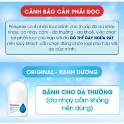 Thumbnail Lăn Khử Mùi Perspirex Giảm Tiết Mồ Hôi Dành Cho Người Có Mùi Và Mồ Hôi Vừa Phải 20ml - ORIGINAL 2