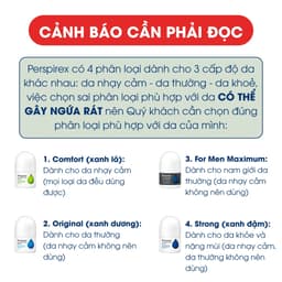 Thumbnail Lăn Khử Mùi Perspirex Giảm Tiết Mồ Hôi Dành Cho Người Có Mùi Và Mồ Hôi Vừa Phải 20ml - ORIGINAL 1