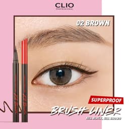Thumbnail Bút Kẻ Viền Mắt Chống Trôi Clio Superproof Brush Liner 0.55ml 4