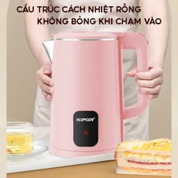 Thumbnail Ấm siêu tốc KIPOR KP-A268 dung tích lớn - Đun sôi siêu tốc - 1500W - Hàng chính hãng - Bảo hành tại nhà 12 tháng 2