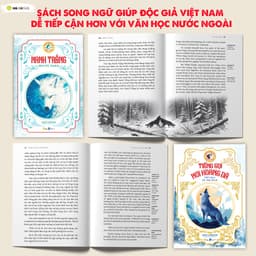 Thumbnail Sách song ngữ Tiếng Gọi Nơi Hoang Dã và Nanh Trắng tác giả Jack London, sách kinh điển HG Books 4
