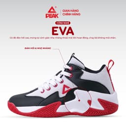 Thumbnail Giày bóng rổ trẻ em PEAK Basketball KID Game 2 công nghệ đệm đế EVA EK3920A 2
