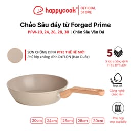 Thumbnail Chảo Sâu chống dính đáy từ Forged Prime 20, 24, 26, 28, 30CM, HAPPYCOOK 1